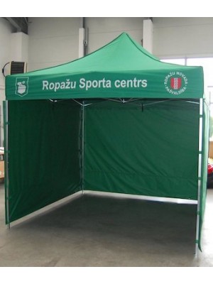 Izvelkama tērauda telts/nojume 3x3m Nr. 1/16